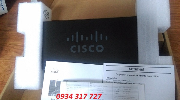 Switch Cisco SG95-16 hỗ trợ 16 cổng 10/100/1000 Mbps